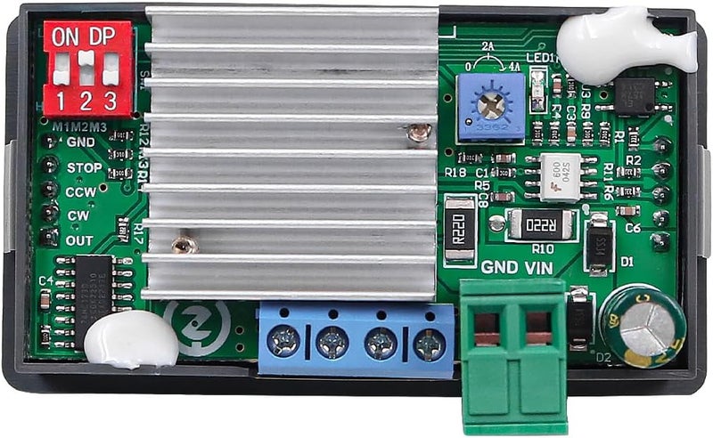 ANCLLO Stepper Motor Driver Controller Module Reverse Pulse Speed Control Board Programmable PLC Serial Communication for Industrial Control 17/23 Motor - Image 5