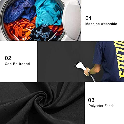 Boltove® 8x12 Ft Black Photography Backdrop Screen Curtain with Rod Pocket for Product Photography, Photoshoot, Live Streaming, Zoom, YouTube, VFX Editing, Instagram Reels & FB Shorts - Image 5