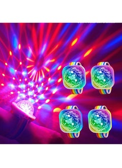 Beauenty Wrist Lights Smurf USB Lights 5V Rechargeable Wearing Lights Car Supplies Car Suction Cup Watch Atmosphere Lights-Color:White  - Image 1