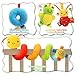 FPVERA Spiral Car Seat Toys Baby Sensory Soft Plush Hanging Toys for 012 Months Stroller Crib Accessories Essentials for Expecting Moms Baby Shower Registry Gift - Image 3