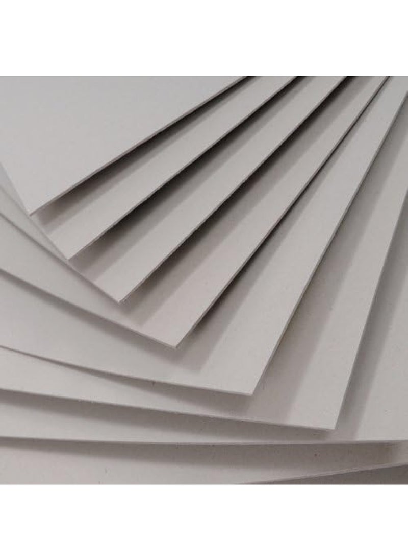A4 Greyboard 10 Sheets Mount Board Backing Board Model Making Presentation Board Recycled Thick 1000 Micron Recycled Card