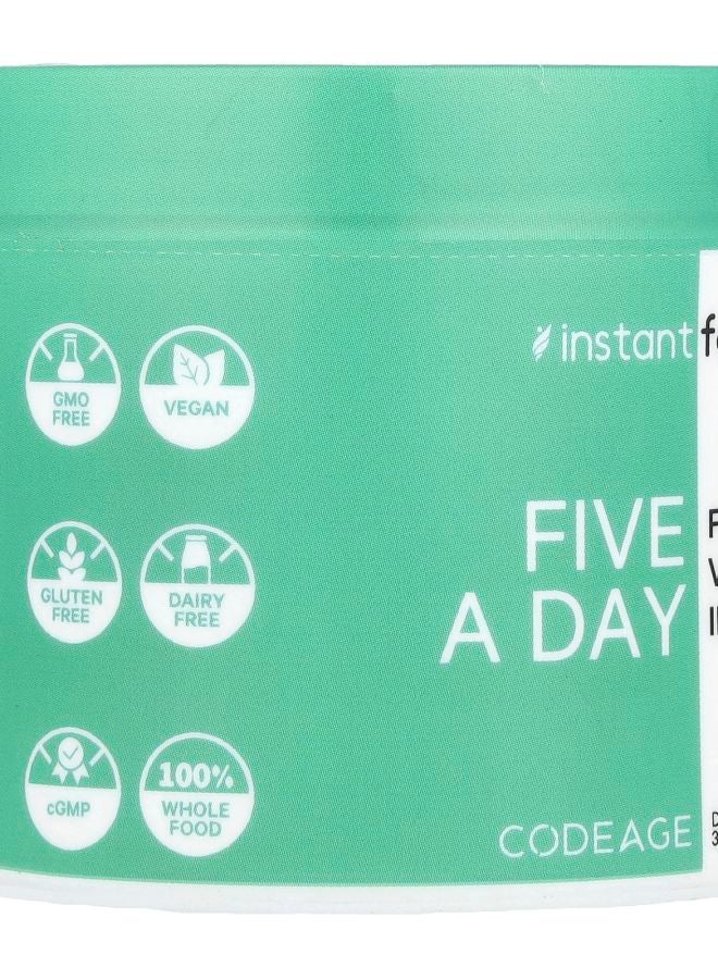 Codeage Five A Day Fruits + Vegetables in 1 Capsule 30 Capsules - Image 2