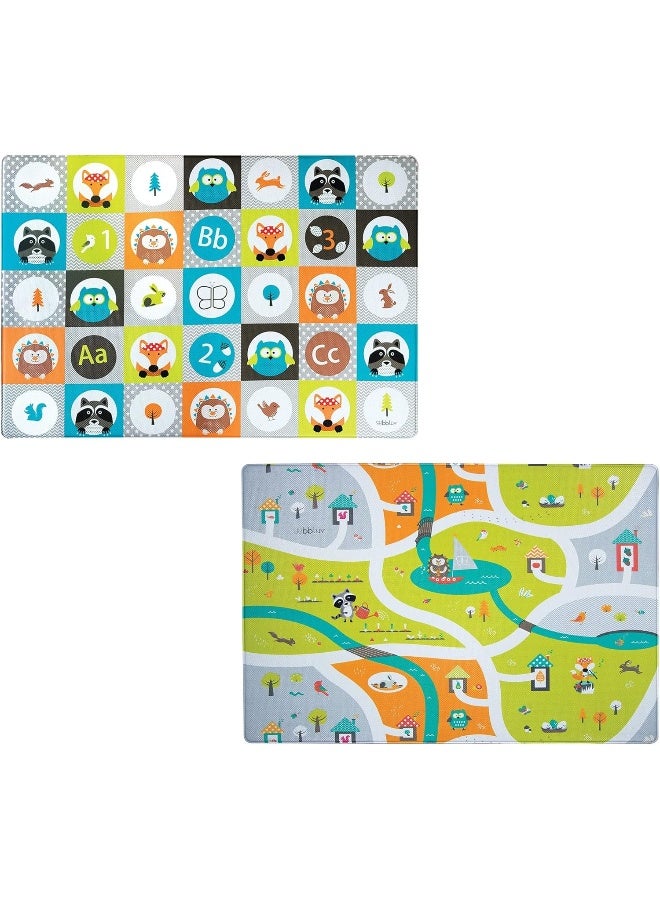 bblÃ¼v - MÃ¼lti - Soft, Reversible and Safe Playmat - Water Resistant, Indoor and Outdoor Use (Tiles) - Image 4