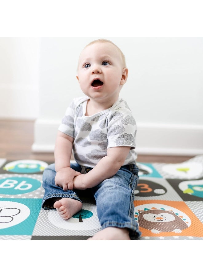 bblÃ¼v - MÃ¼lti - Soft, Reversible and Safe Playmat - Water Resistant, Indoor and Outdoor Use (Tiles) - Image 5