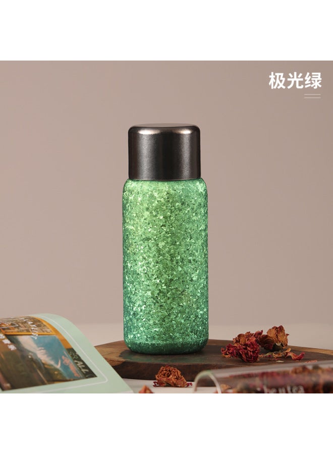 Inside And Outside Pure Titanium Thermos Cup Double High Color Value Braised Tea Cup Tea Separation Car Portable Cup High-end Gift