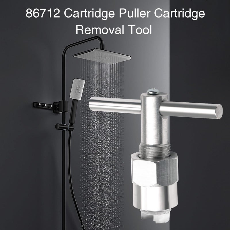 Kujunpao 86712 Cartridge Puller Cartridge Removal Tool Compatible with Moen Cartridges 1200 1222 1225,Plumbing tools Pipe Tool - Image 4