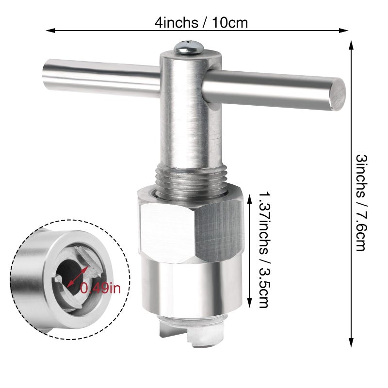 Kujunpao 86712 Cartridge Puller Cartridge Removal Tool Compatible with Moen Cartridges 1200 1222 1225,Plumbing tools Pipe Tool - Image 5