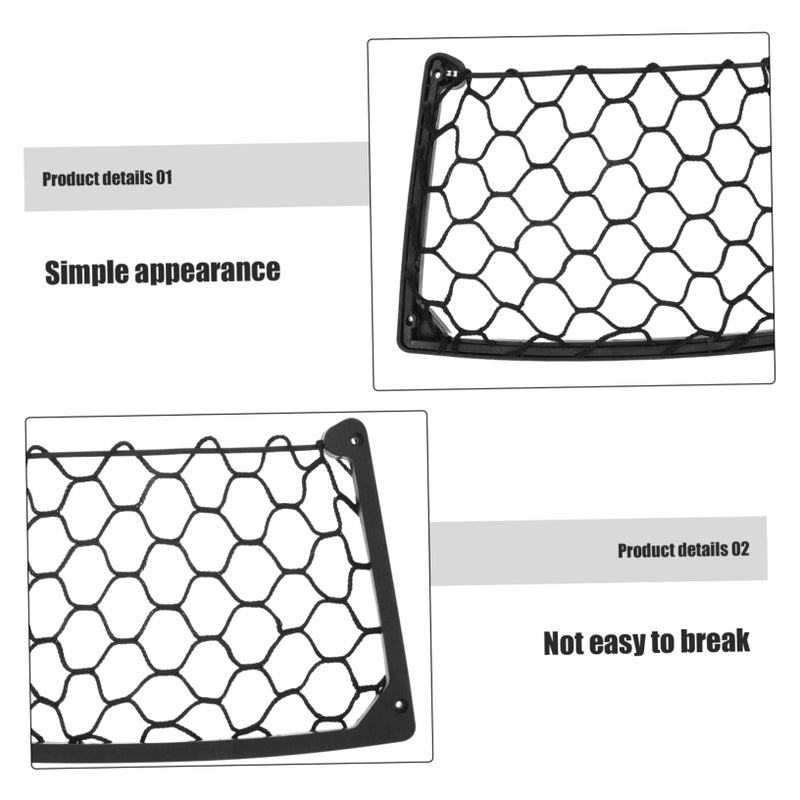 Large Capacity Truck Cargo Net Mesh Storage Bag Easy Installation - Image 4