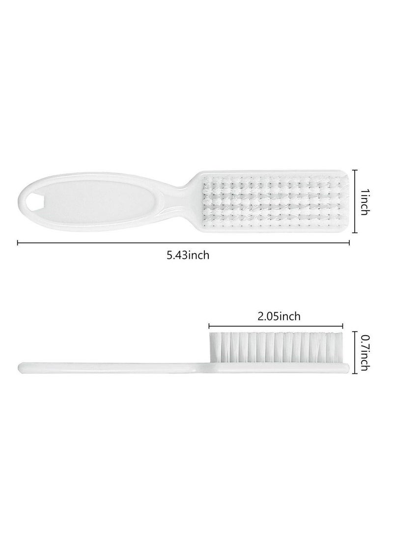 Y&D Beard Brush, Men's Facial Hair Shaving Comb, 2 Pieces Barber Blade Cleaning Brush Clipper Nail Tool for  - Image 3