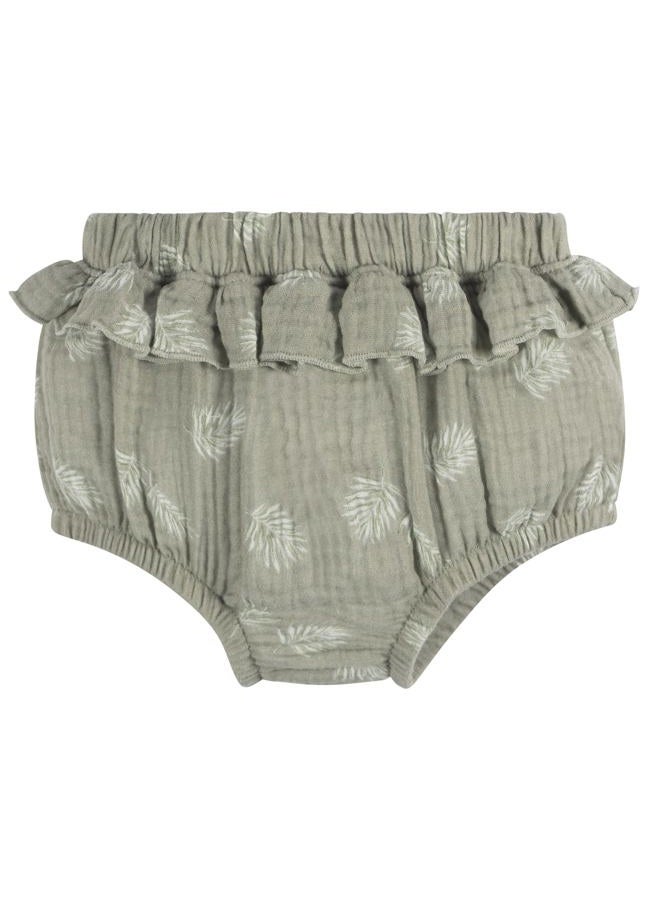 Gerber baby-girls 2 Piece Dress and Diaper Cover Set, Palms, 3-6 Months - Image 5