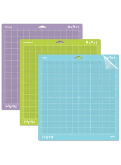 Cutting Mat Variety for Cricut 3 Pack Stronggrip Standardgrip Lightgrip Adhesive Cut Mat