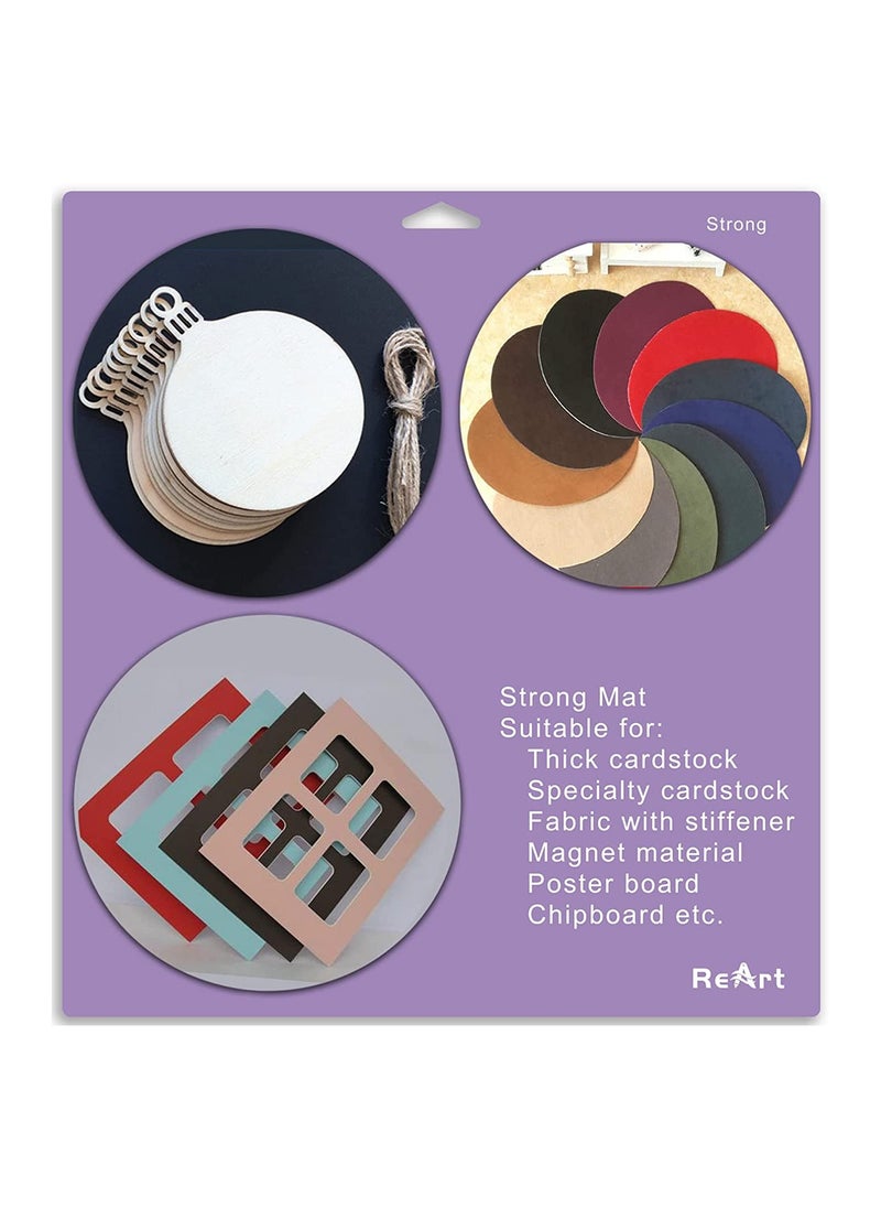 Excefore - Cutting Mat Variety for Cricut 3 Pack Stronggrip Standardgrip Lightgrip Adhesive Cut Mat - Image 1