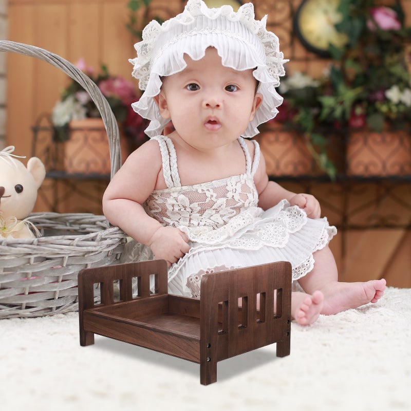 Decorative Photography Prop Newborn Photography Prop Bed Baby Photo Prop - Image 4