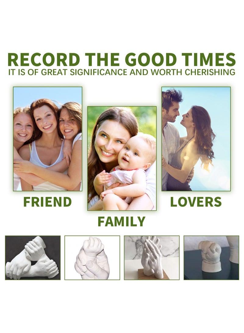 EELHOE 25g Cloning Powder And 25g Model Powder, Couple Diy Three-Dimensional Hand Model Creative Toy Birthday Growth Commemorative Gift - Image 3