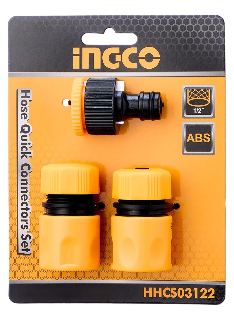 Ingco HHCS03122 Plastic Connector Set of 3 - Image 2