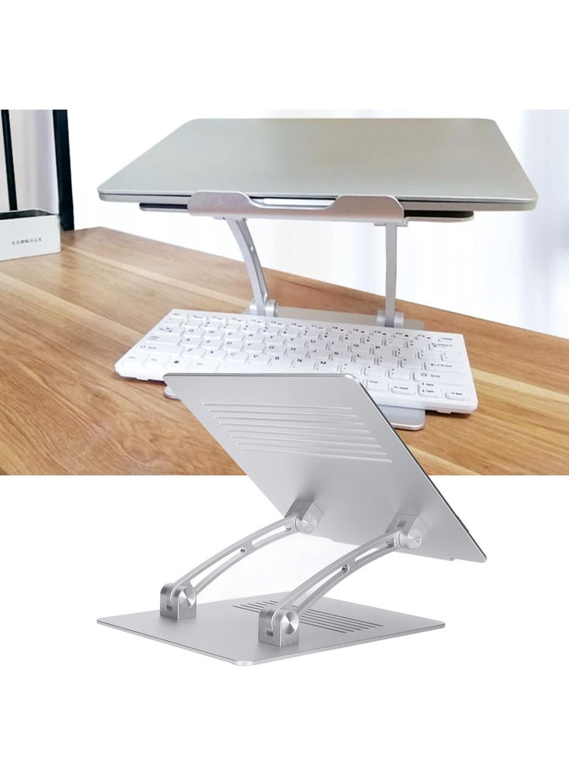 LIXES Adjustable Portable, Laptop Desk Stand Ergonomic Design Anti Slip Design Ventilation Simply Use  - Image 3