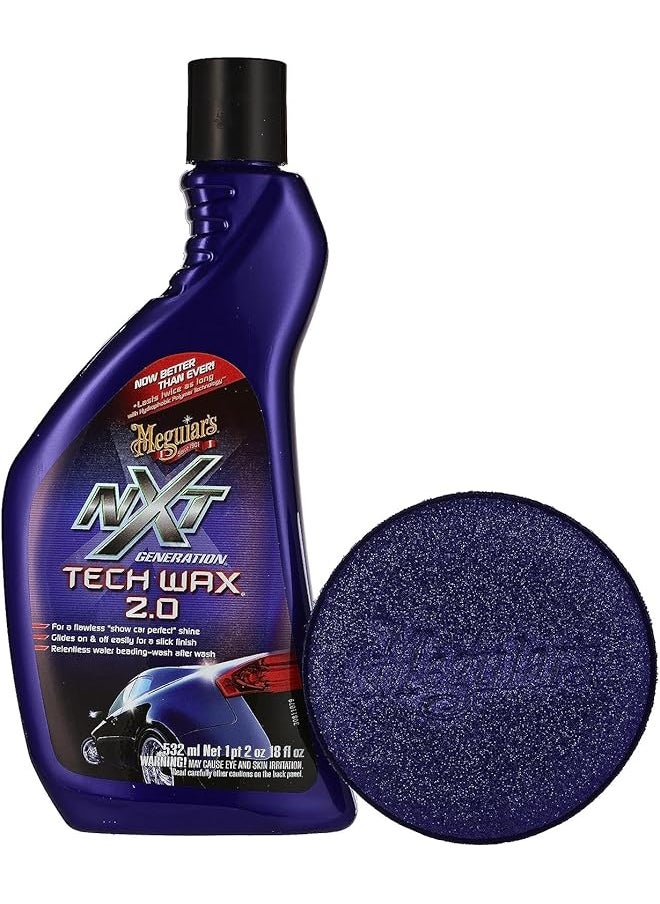 Meguiar's Meguiar'S Next Generation Tech Car Wax Liquid, 18 Oz, G12718 