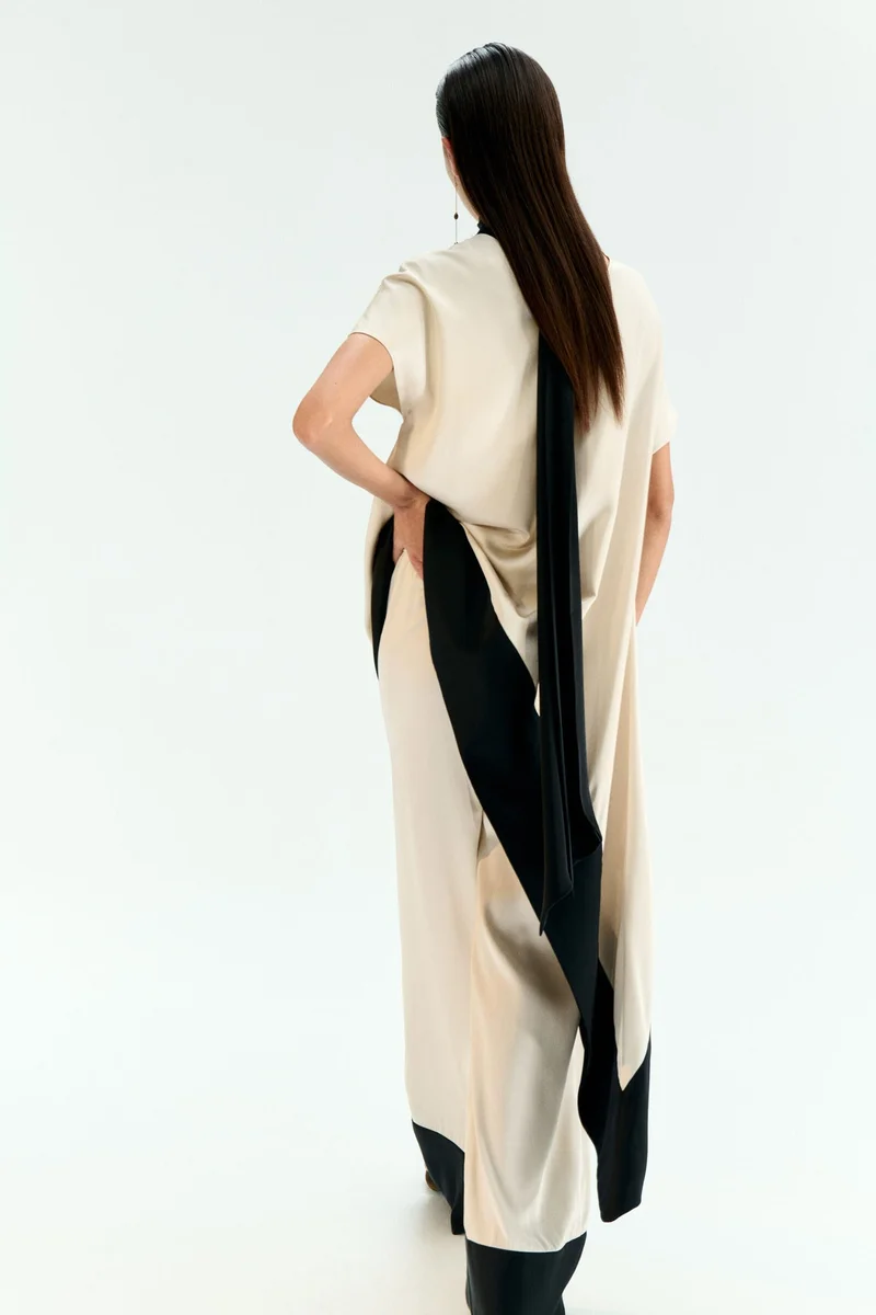 اتش اند ام بنطلون واسع برباط