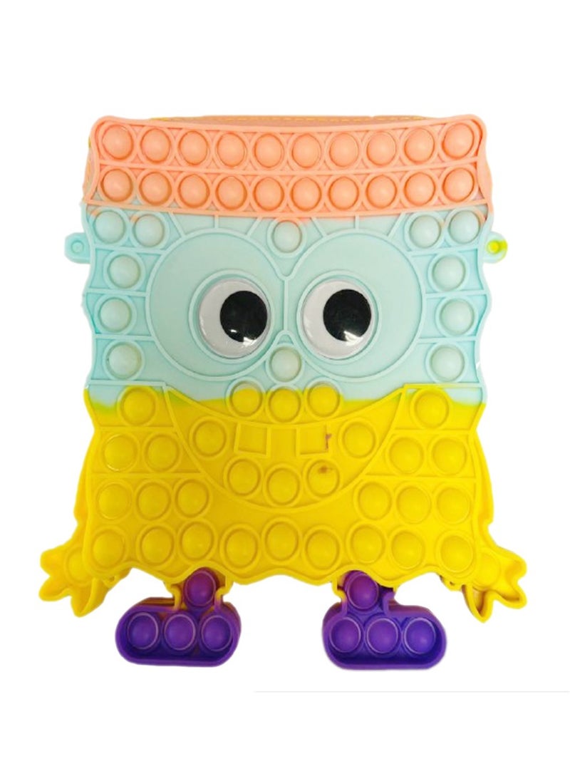 Prime by javaudan Prime Pop It Fidget Toys Crossbody Handbag for Women Girls Prime Push Bubble Pop it Bubble Fidget Toys Poppet Pop Fidget Bubble Popping Game Purse Bag Interesting Decompression Fashionable  - Image 1