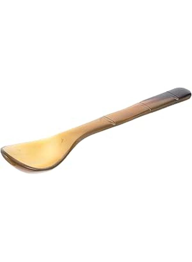 Natural Horn Caviar Spoon 17cm Dessert Appetizer Ice Cream Food Grade Tableware - Image 1