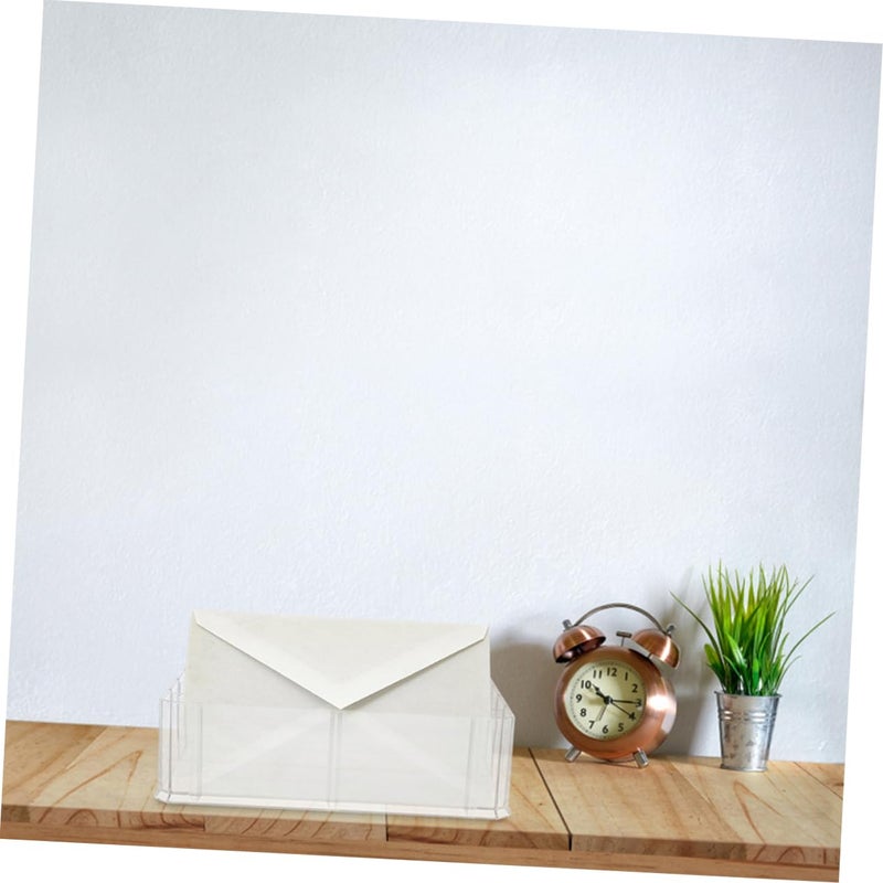 2Pcs Acrylic Cash Holder Storage Box For Bills Coins Phone Display Modern Money Organizer - Image 5