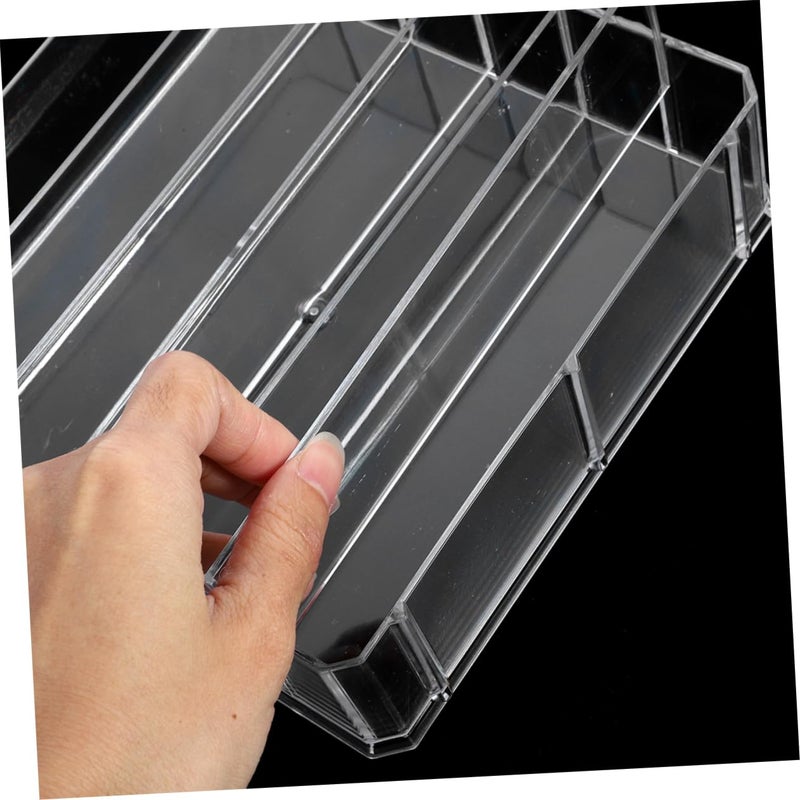 2Pcs Acrylic Cash Holder Storage Box For Bills Coins Phone Display Modern Money Organizer - Image 4