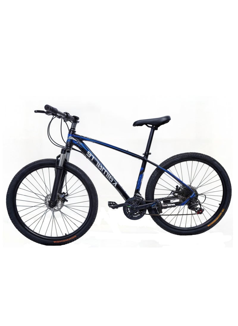 Generic Mountain bike, 29 inches, 21 speed, frame Carbon Steel, Blue, Dual Dic Brake, Front Suspension  - Image 2