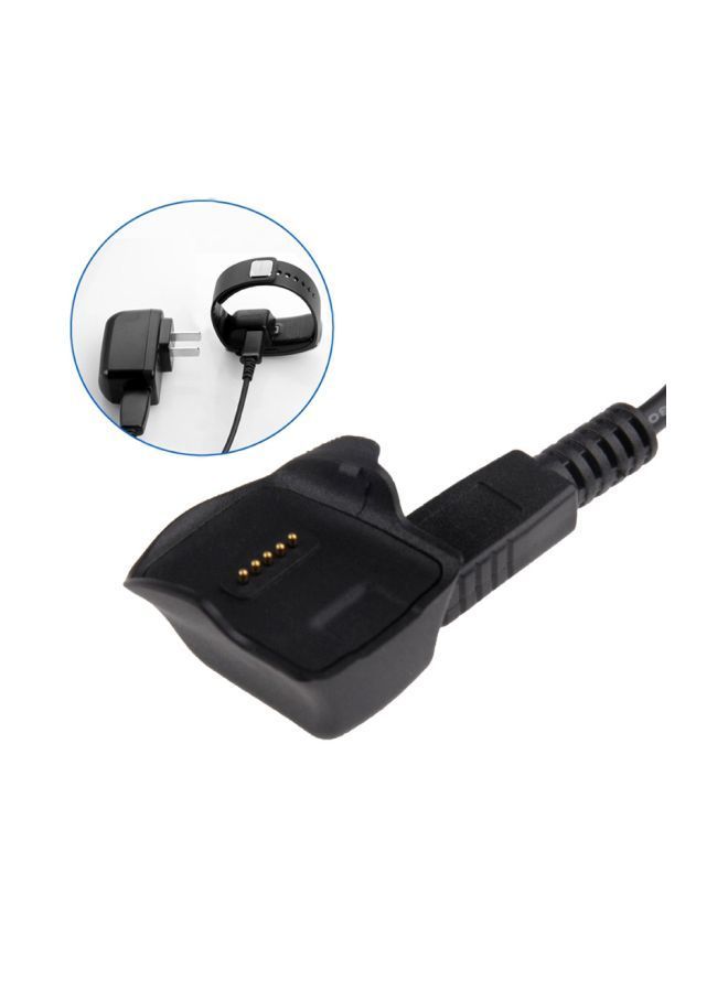 NIBEMINENT Bluetooth Bracelet Charger For Samsung Gear Fit R350 Black  - Image 2