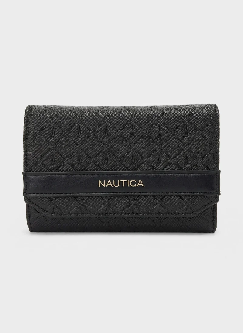 ANA Tri-Fold Monogram Wallet