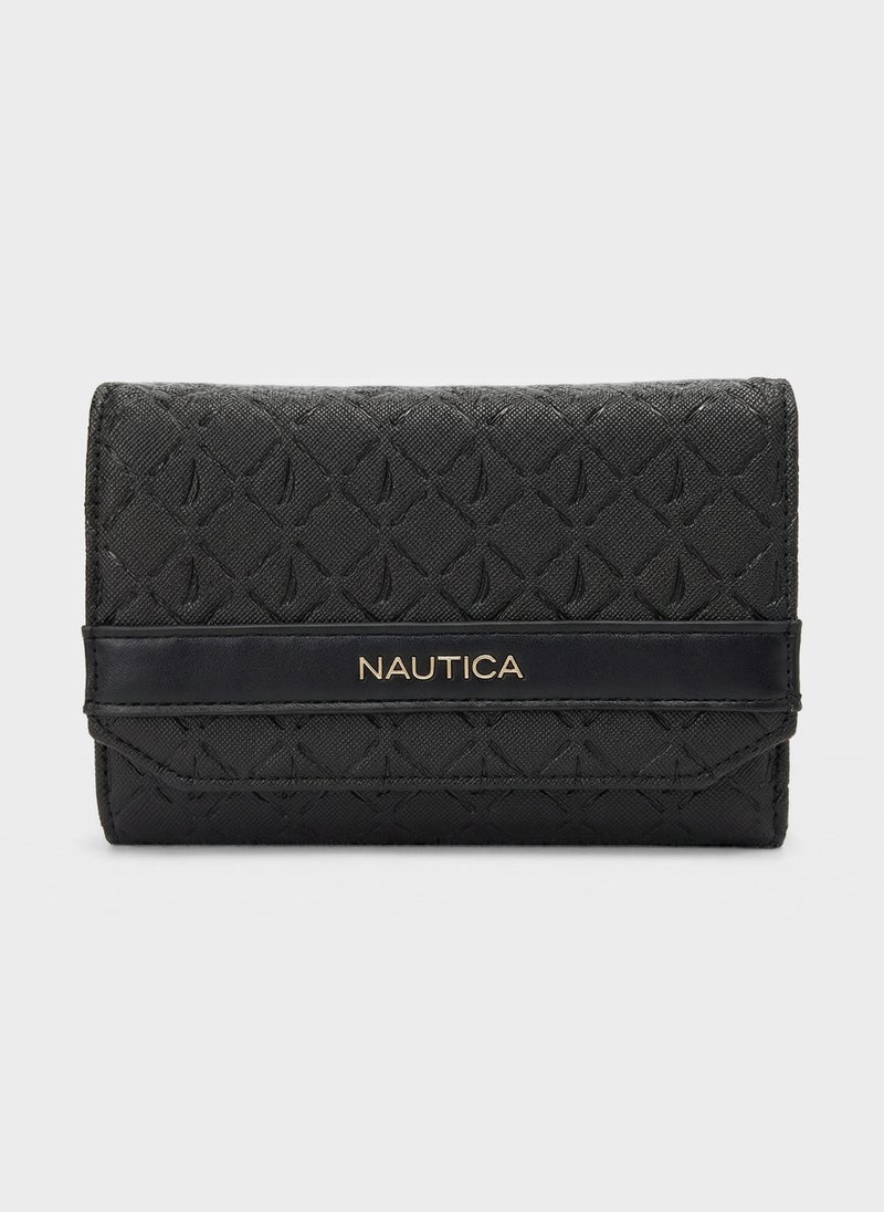 NAUTICA ANA Tri-Fold Monogram Wallet - Image 1