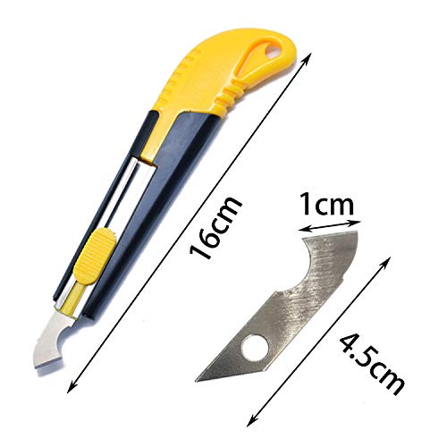 Youu UoYu 1 Acrylic Cutter and 11 Pcs Blade Set, Multi-Use Cutter with Cutting Blade - Image 2