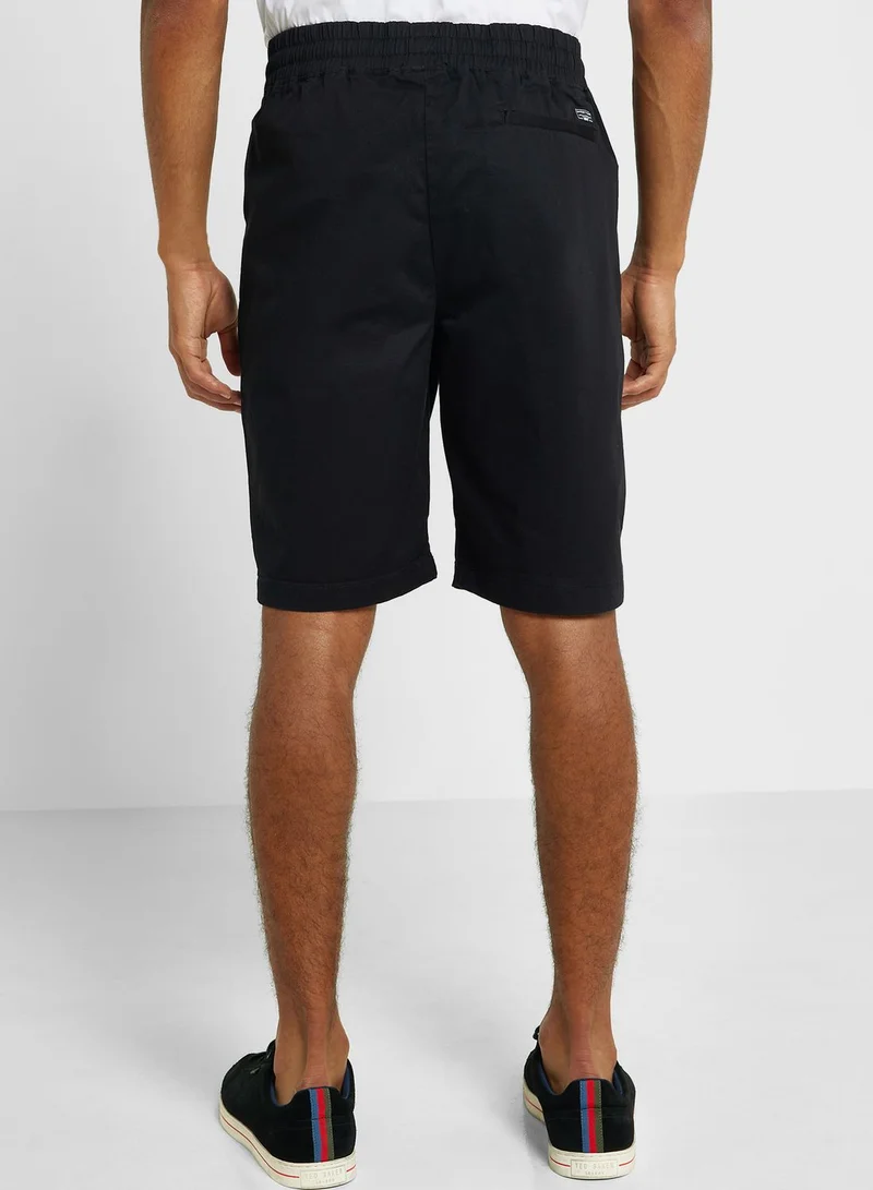 Thomas Scott Thomas Scott Men Mid-Rise Slim Fit Sports Shorts