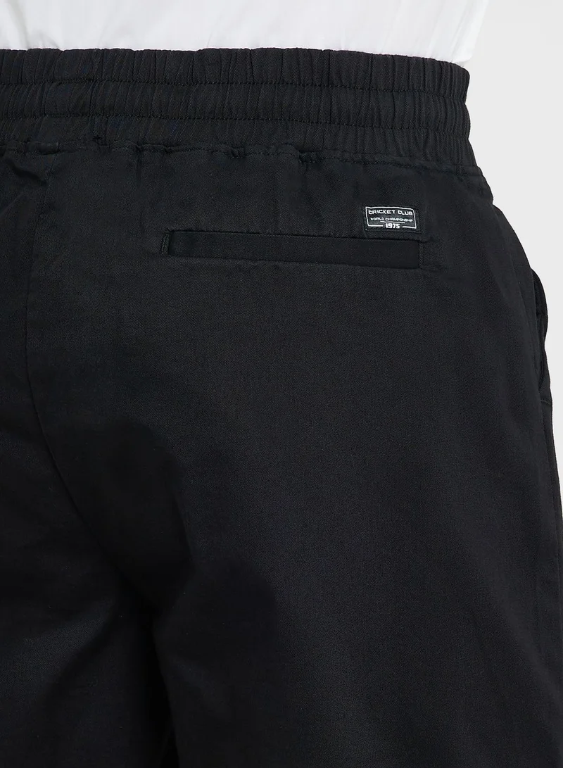 Thomas Scott Thomas Scott Men Mid-Rise Slim Fit Sports Shorts