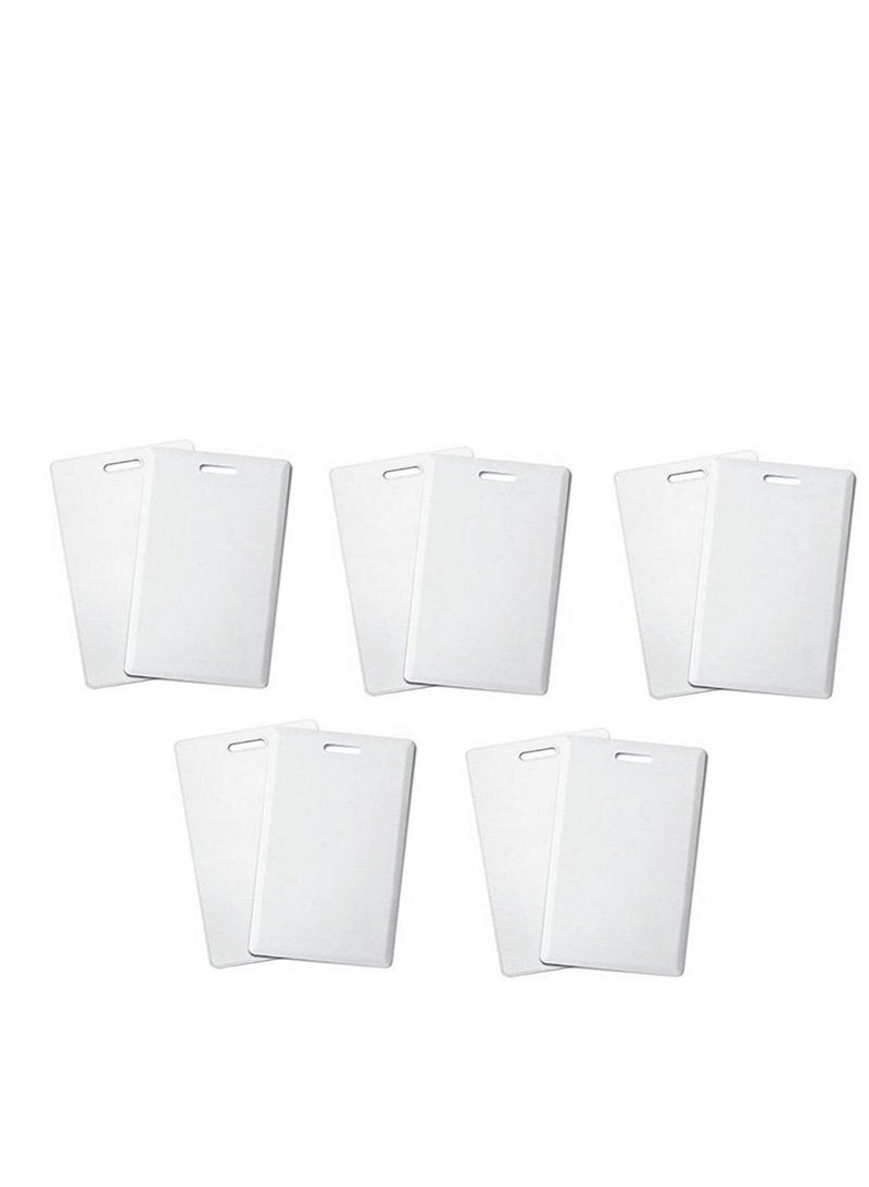 althiqahkey Rfid 125KHz Writable Rewrite T5577 Proximity Access White Card 125Khz Card 10 Pieces