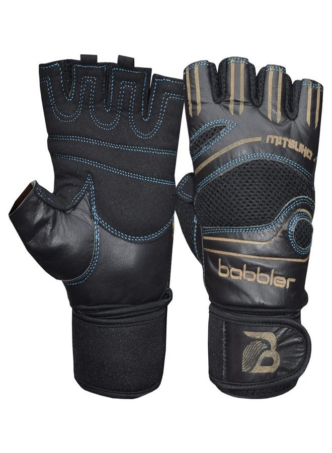 Babbler Mitsuko Gym Gloves, Fitness Gloves with Wrist Support (Large) - Image 1