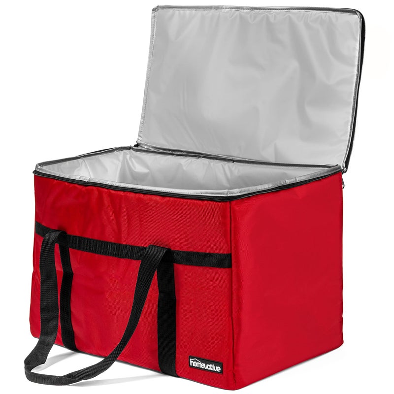 Homevative XL Insulated Food  Grocery Delivery Bag  For Catering Restaurants Delivery Drivers etc