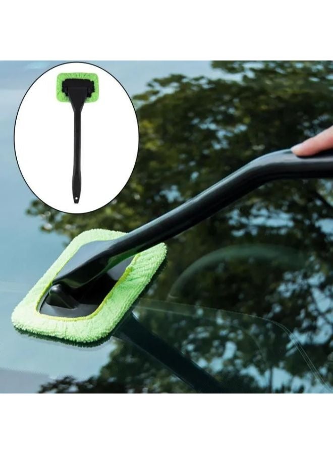 Microfiber Long Handle Car Wash Brush Auto Window Scrubber Cleaner Tool Washable - Image 3