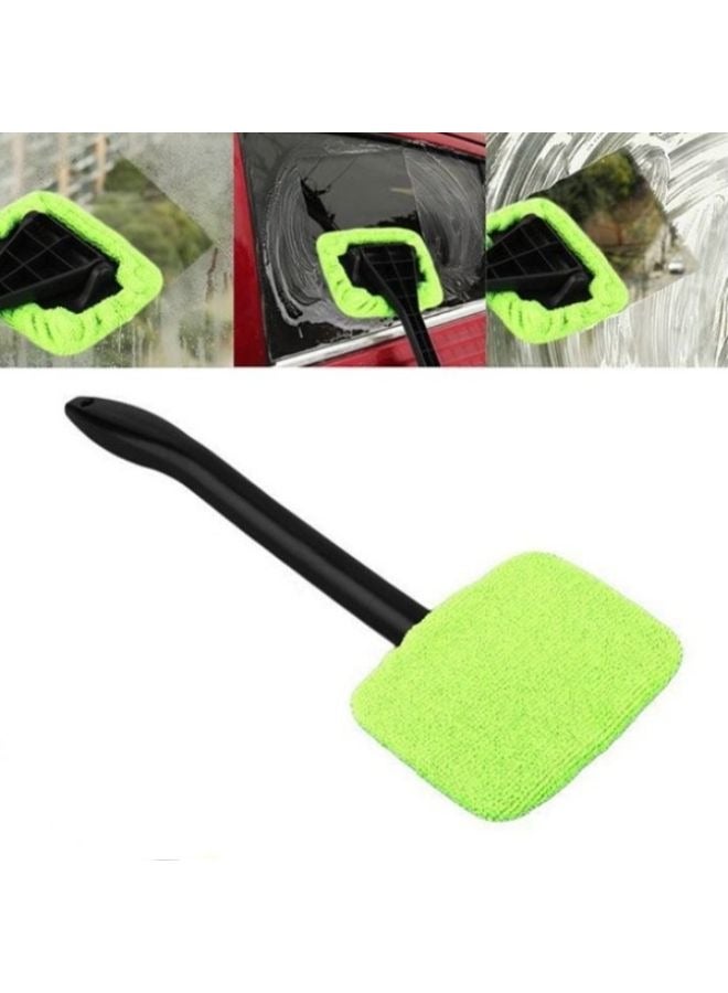 Microfiber Long Handle Car Wash Brush Auto Window Scrubber Cleaner Tool Washable - Image 1