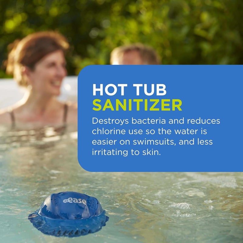 Frog @Ease Floating System for Hot Tubs - Quick & Easy Self-Regulating Hot Tub Sanitizer - Hot Tub Maintenance System with Sanitizing Minerals & SmartChlor Technology - 4 Month Bundle - Image 5