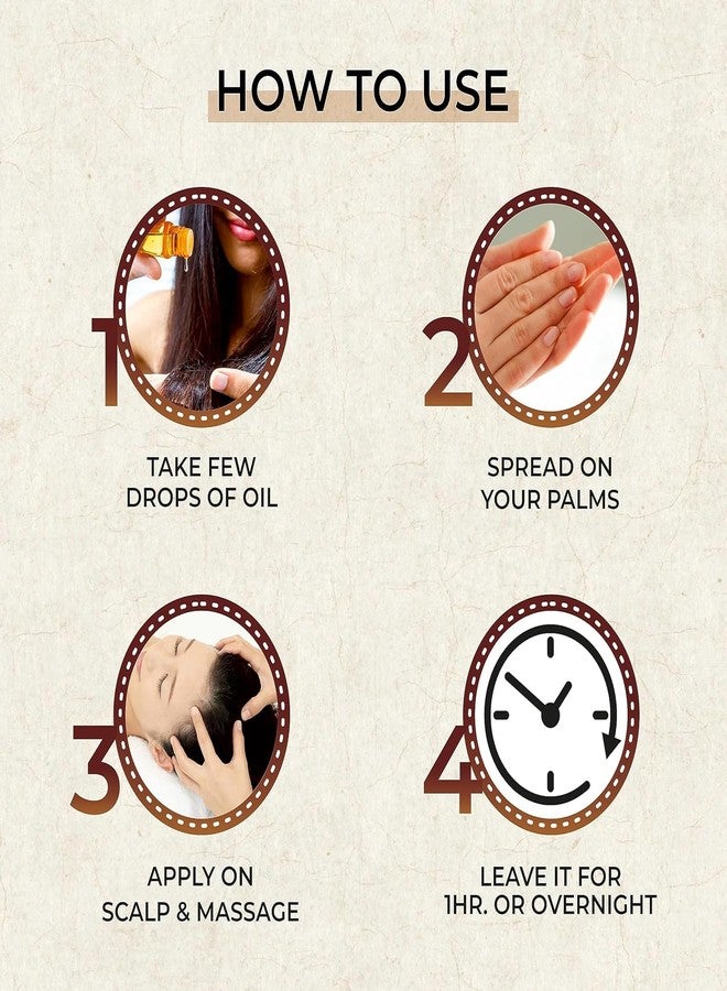 EDITH سيروم الوجه إديث بفيتامين سي 15% مع الكولاجين الثلاثي (30 مل) وزيت الشعر الطبيعي الأيورفيدي جاديبوتي مع الأملا والبراهمي وإكليل الجبل (100 مل) - مجموعة لبشرة متألقة ونمو شعر صحي - Image 3