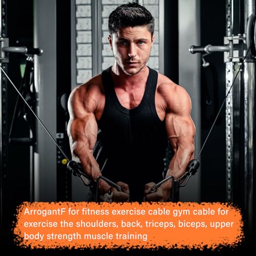 ArrogantF Fitness Cable Compatible with All Total Gym Models 1000, 1500, 2000, 3000, XLS,Fitness Pulley Cable,Workout Cable, Exercise Cable Steel Wire Rope for Cable Machine Home Gym - Image 3