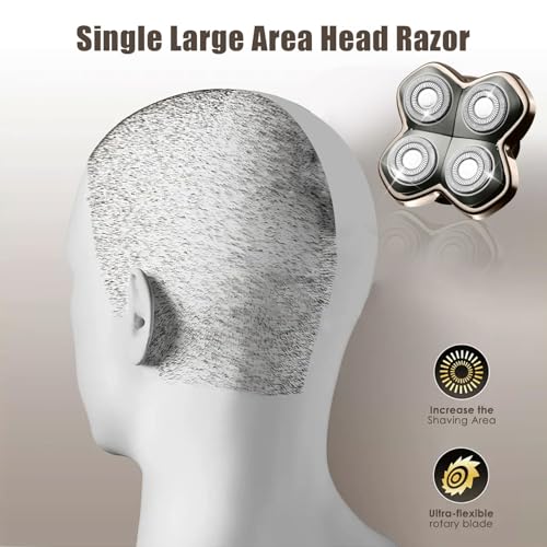 TGSBHIO Shaver Replacement Heads Compatible with Skull Head Shaver, Replacement Blade for Pitbull, Butter flykiss pro & Palm for Bald Men 3 Pack - Image 2