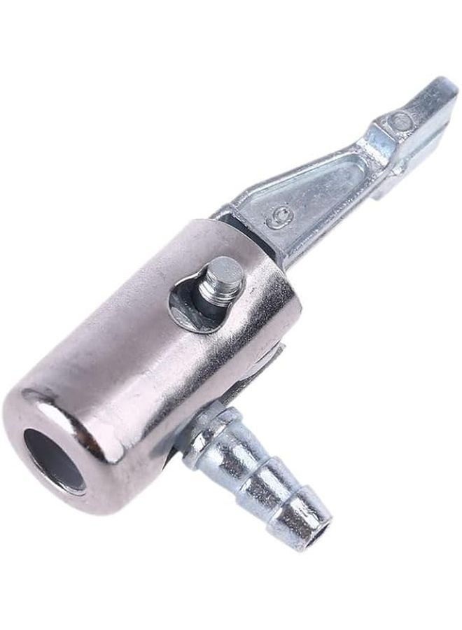 فضة 1 4 بوصة قفل على جميع هواء معدني تشاك تضخم الإطارات مع بارب الموصل - Image 2