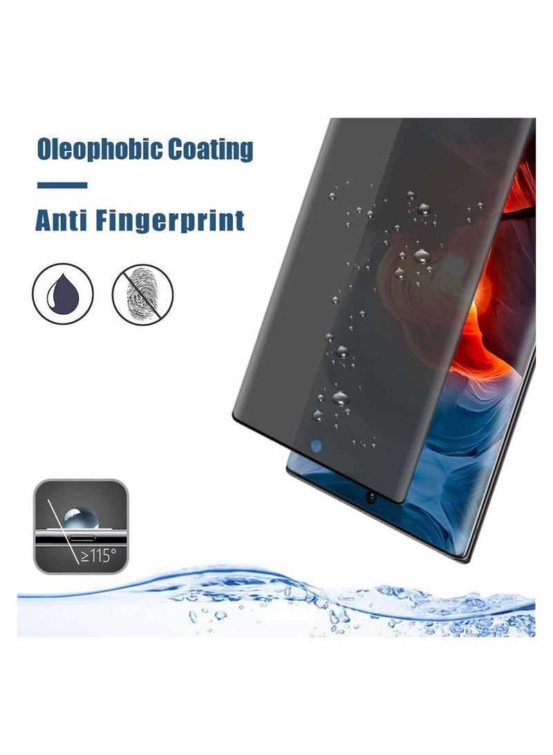 SYOSI Privacy Screen Protector and Camera Lens for Samsung Galaxy S22 Ultra 5G 6.8"3D Full Coverage Shell Friendly 9H Hardness Easy To Install Protector1 +1 Pack - Image 4