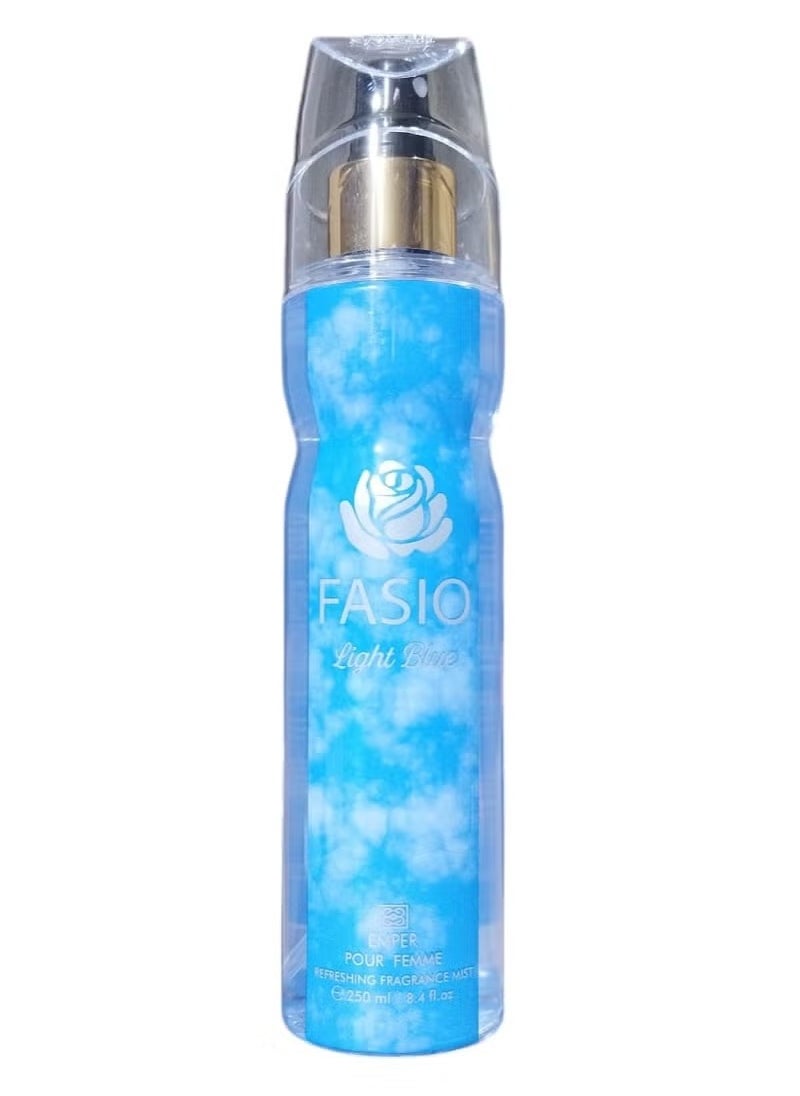 Emper Fasio Light Blue Body Mist For Women - 250 ML 