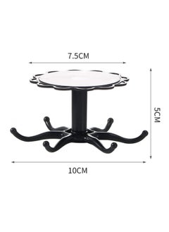 IBAMA 2 Pieces  of Six Hooks Wall Mounted Hole Free Hanger  - Image 2