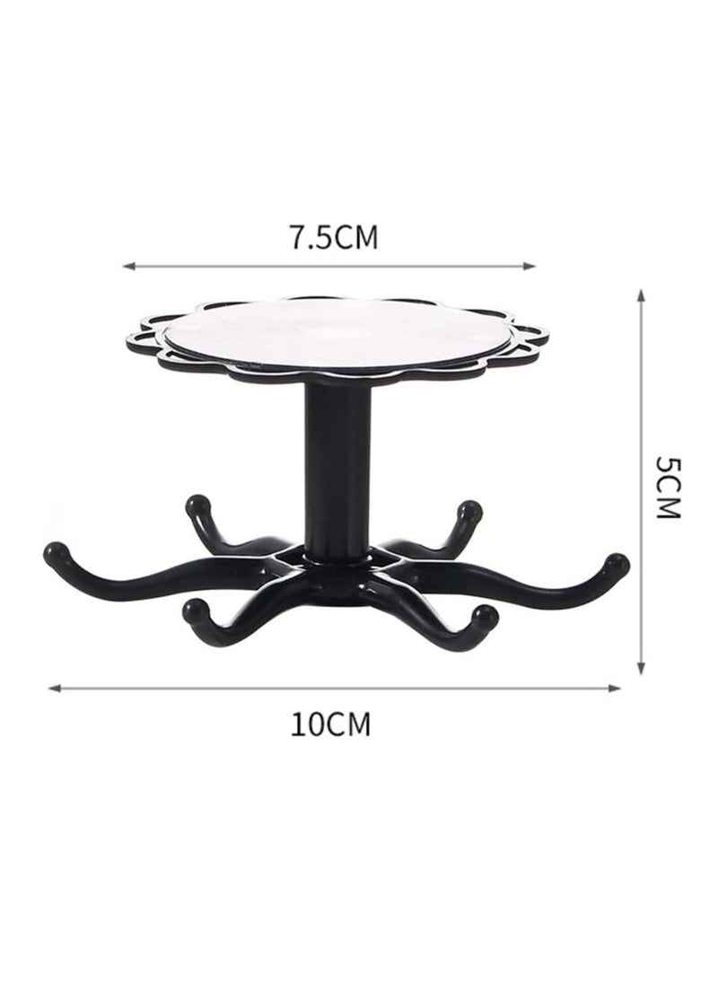 IBAMA - 2 Pieces  of Six Hooks Wall Mounted Hole Free Hanger - Image 1
