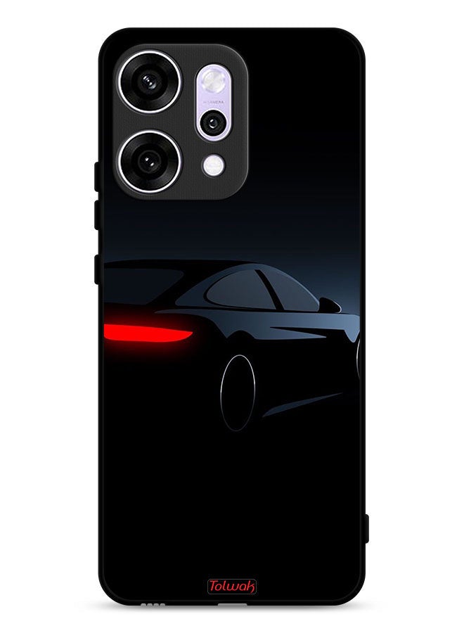 Tolwak Oppo Reno14 Protective Case Cover Dark Car - Image 1