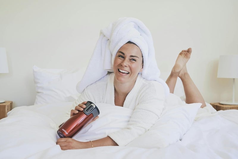 Contigo West Loop Autoseal Travel Mug, Stainless Steel Thermal Mug, Vacuum Flask, Leakproof Tumbler, Coffee Mug with BPA-Free Easy-Clean Lid - Image 5