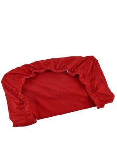 KASTWAVE Chair Covers for Dining Room Set of 6 Soft Stretch Chair Protectors Slipcovers Removable and Washable Red  - Image 4